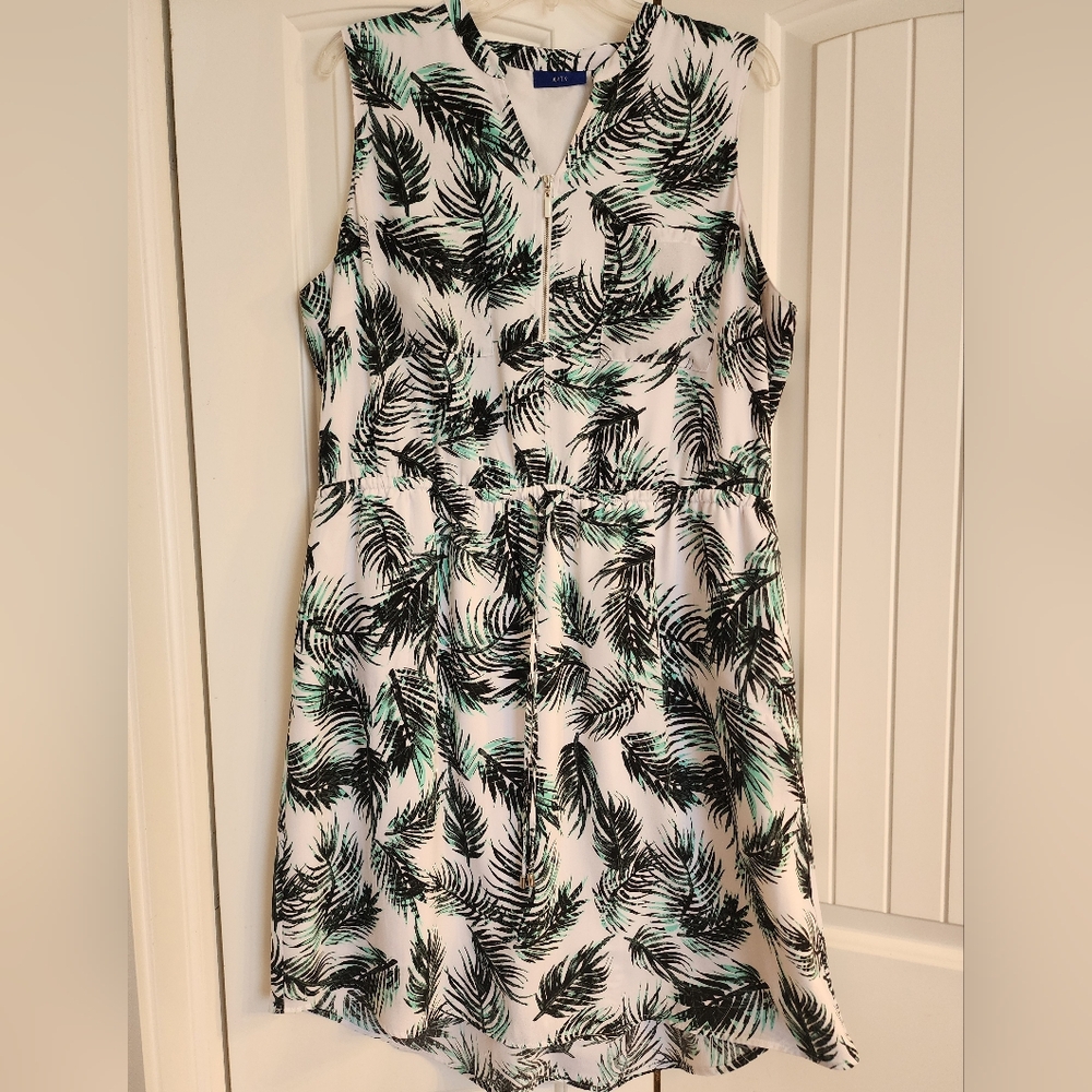 Womens Apt. 9 Tropical Palm Dress